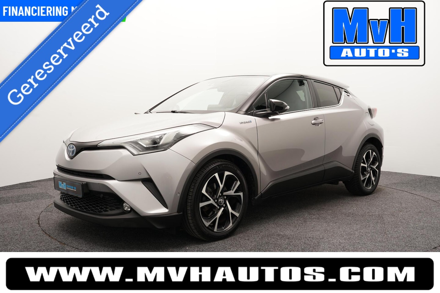 Toyota C-HR - 1.8 Hybrid Style|LUXE!|STOELVERW|KEYLESS|CAMERA - AutoWereld.nl