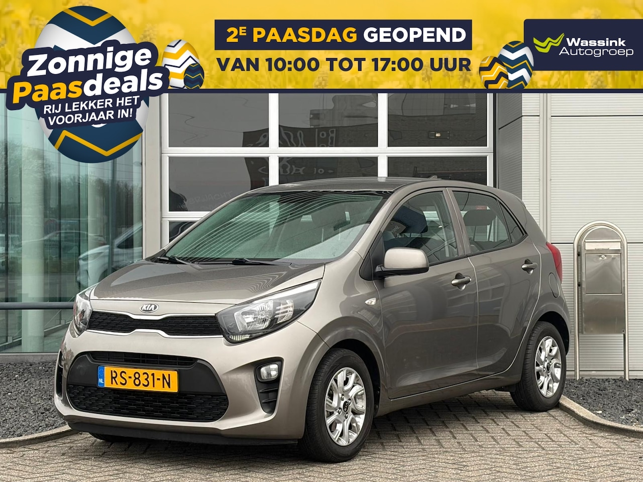 Kia Picanto - 1.0 MPi 67pk 4-zits ComfortPlusLine Navigator | Airconditioning | Navigatie | - AutoWereld.nl