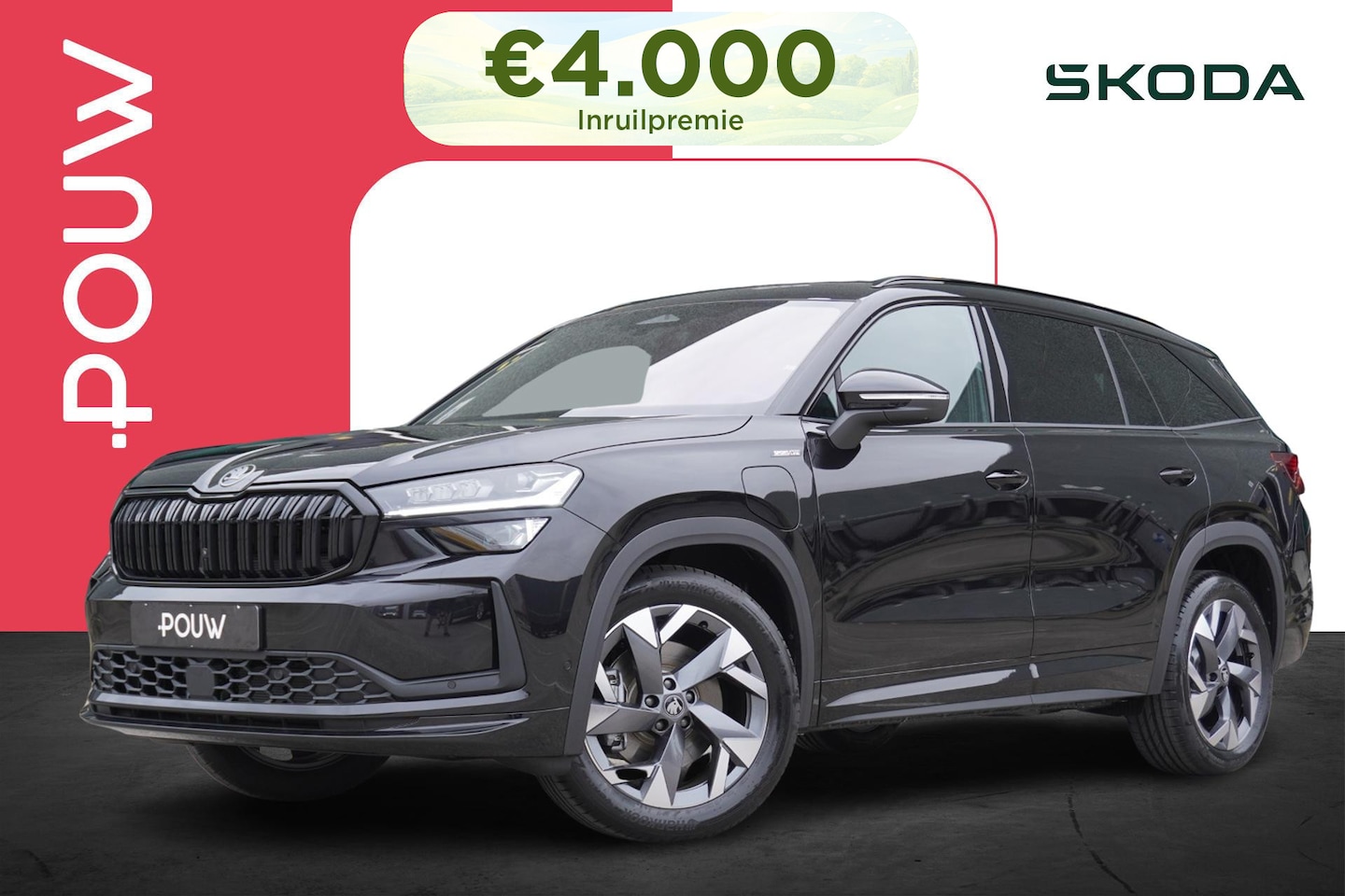 Skoda Kodiaq - 1.5 TSI 204pk DSG PHEV Sportline Business | Winter Pakket | Trekhaak | Parkeer Pakket - AutoWereld.nl