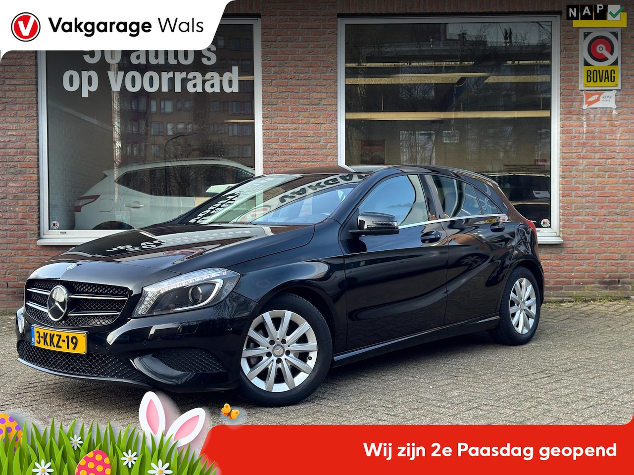 Mercedes-Benz A-klasse - 180 Ambition | Airco | Navi | Xenon | Velgen | Parkeersensor - AutoWereld.nl