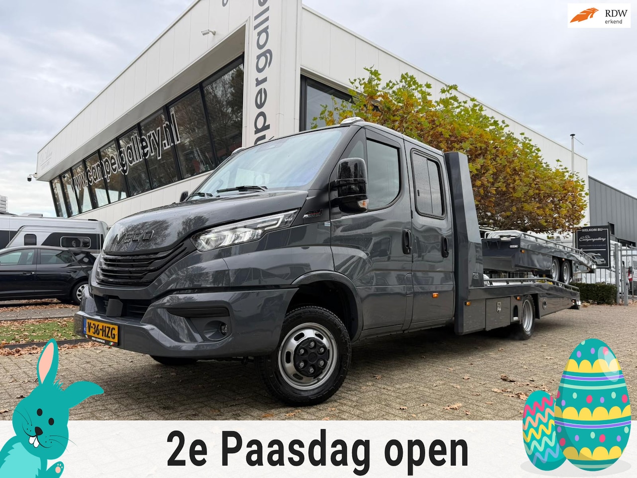 Iveco Daily - 50C21 OPRIJWAGEN l TIJHOF l DUBBELE CABINE l AUTOMAAT l AUTO AMBULANCE l CLIMATRONIC - AutoWereld.nl