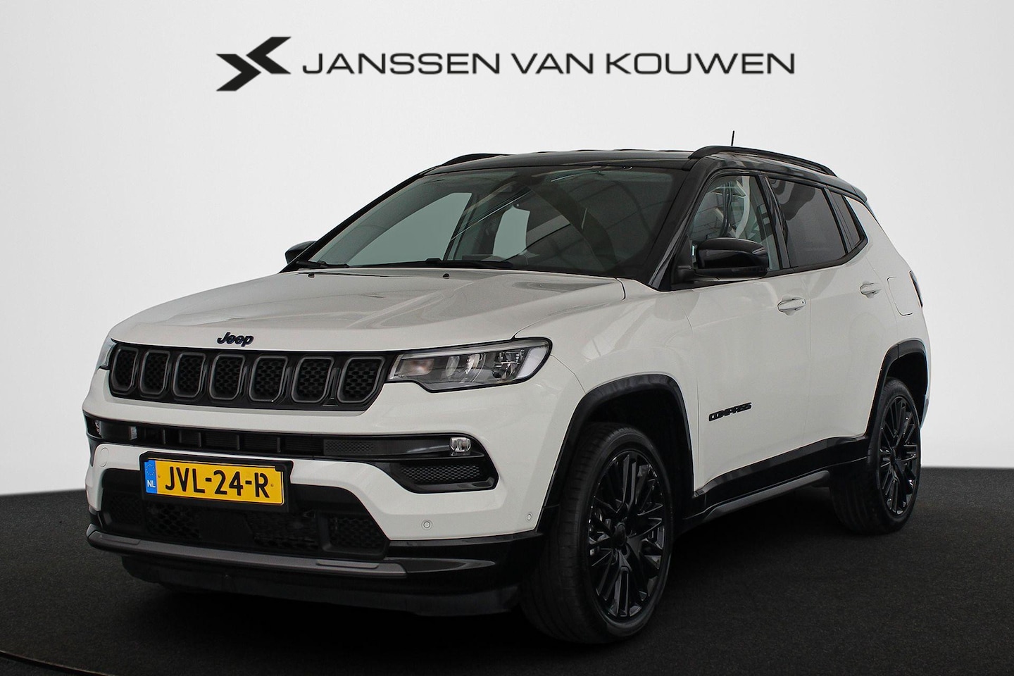 Jeep Compass - 4xe 240 Plug-in Hybrid Electric S Leder Stuur-Stoelverwarming Camera - AutoWereld.nl