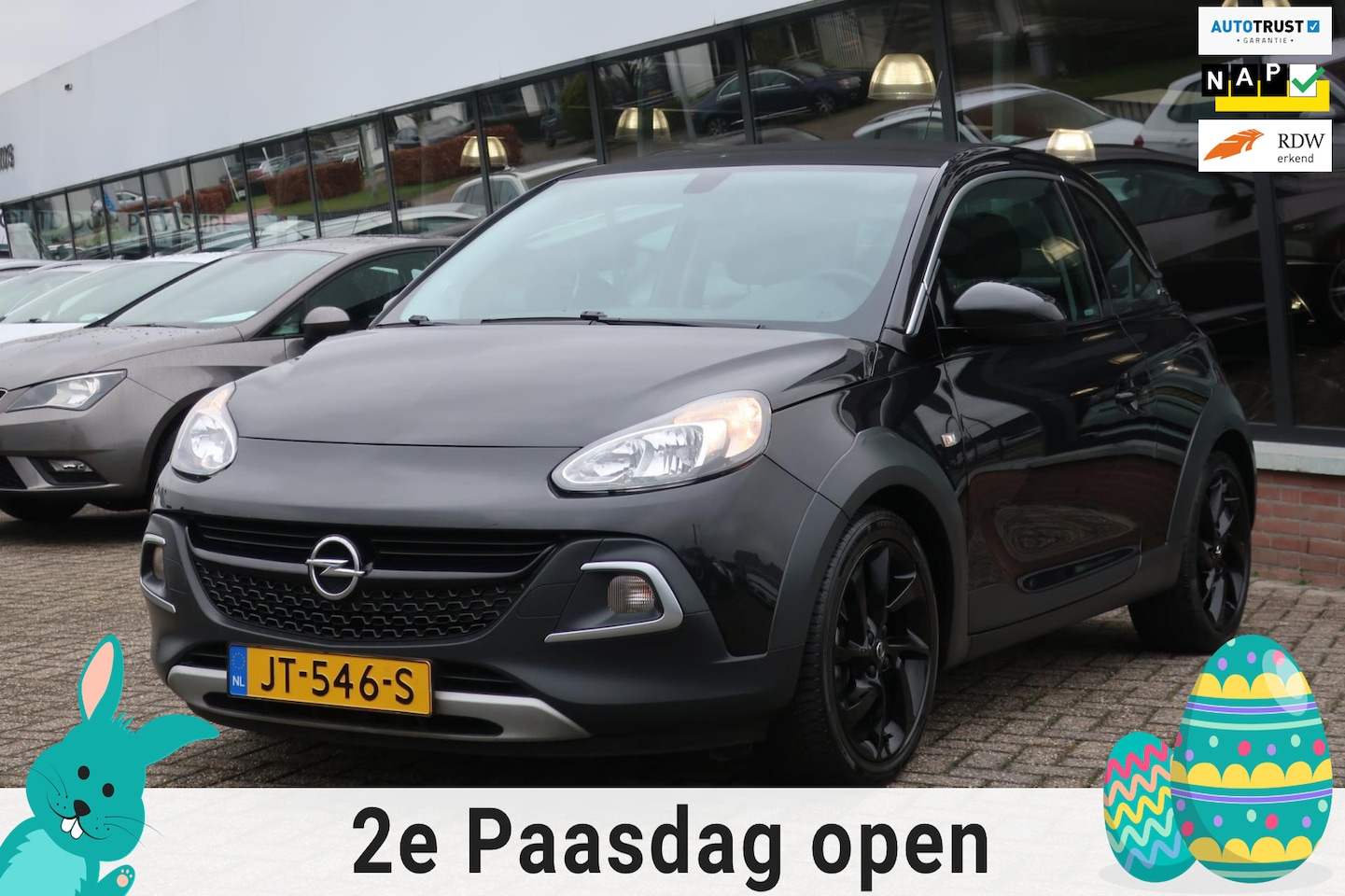 Opel ADAM - 1.0 Turbo Rocks 2e EIG_CLIMA_CRUIS_OPENDAK_17-INCH. - AutoWereld.nl