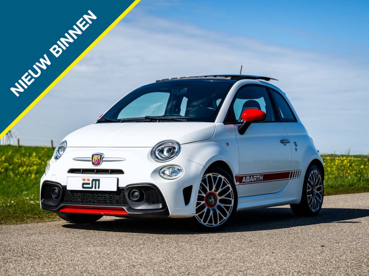 Fiat 500 Abarth - 1.4 170Pk 595 Pano Leder - AutoWereld.nl