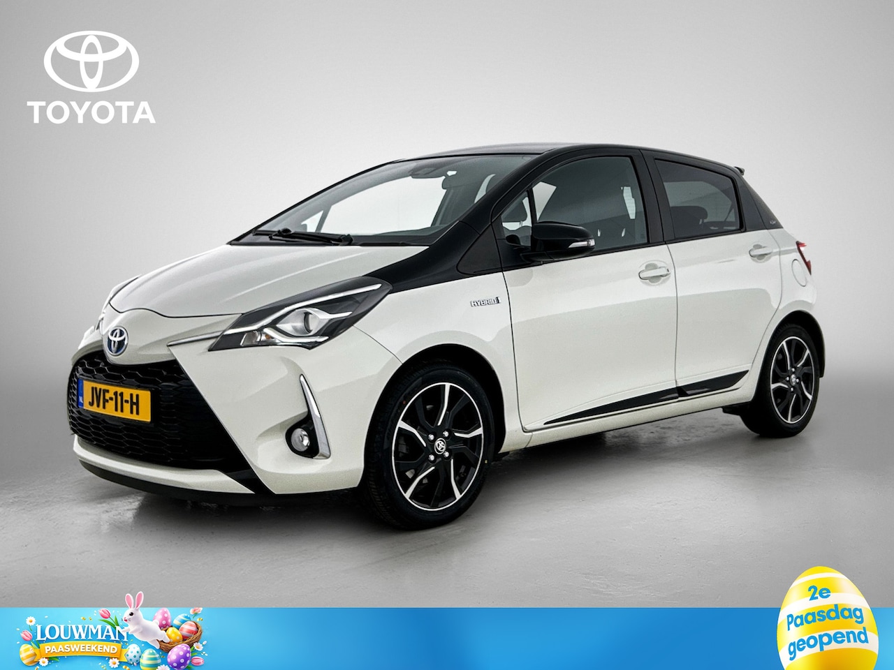 Toyota Yaris - 1.5 Hybrid Bi-Tone | Bluetooth | Climate Control |  Toyota-paasweekend - AutoWereld.nl