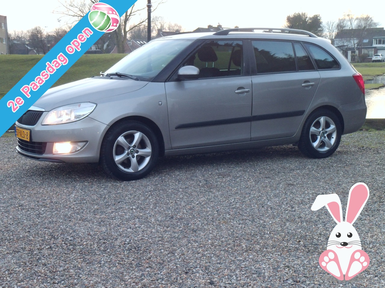 Skoda Fabia Combi - 1.2 TDI Greenline - Airco Tweede Paasdag open van 12:00- tot 16:00 uur open! - AutoWereld.nl