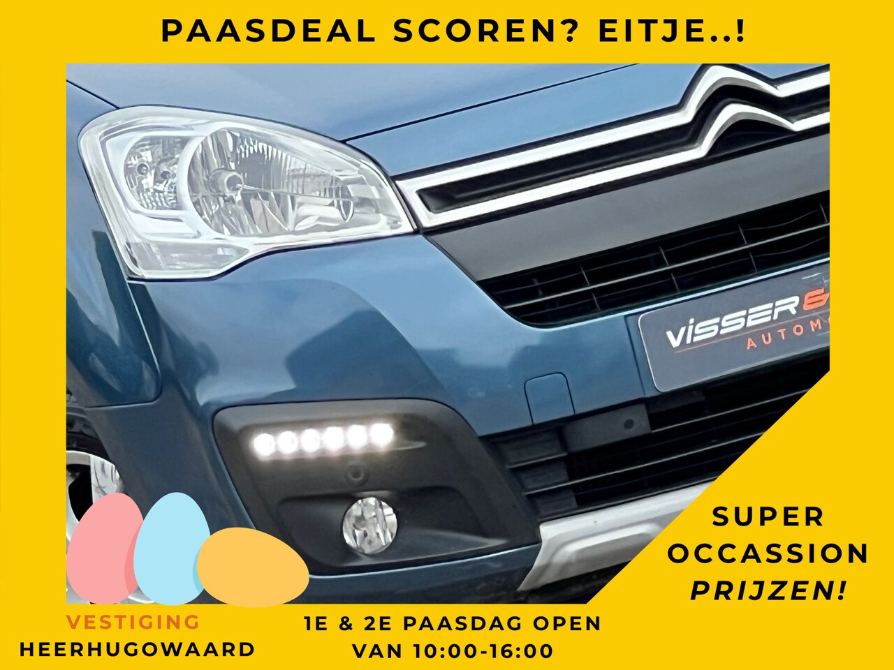 Citroën Berlingo - 1.2 e-THP 20 Anniversaire - Blue Kyanosc - Camera/Carplay/Navigatie - AutoWereld.nl