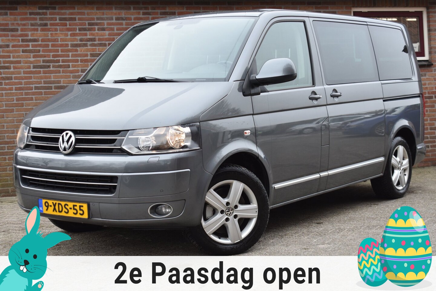 Volkswagen Transporter Multivan - 2.0 TDI L1H1 Highline '10 Leder 7 Persoons Clima Navi Cruise Inruil mogelijk - AutoWereld.nl