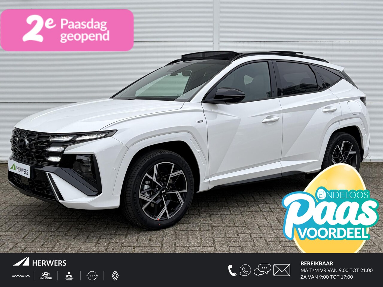 Hyundai Tucson - 1.6 T-GDI PHEV N Line Sky ** Nu met € 2.500 Voordeel ** Nieuw uit voorraad leverbaar ** - AutoWereld.nl