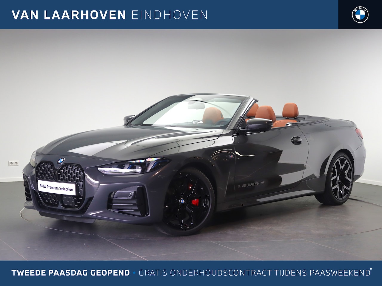 BMW 4-serie Cabrio - 430i xDrive High Executive M Sport Automaat Adaptieve LED / Comfort Access / Parking Assis - AutoWereld.nl