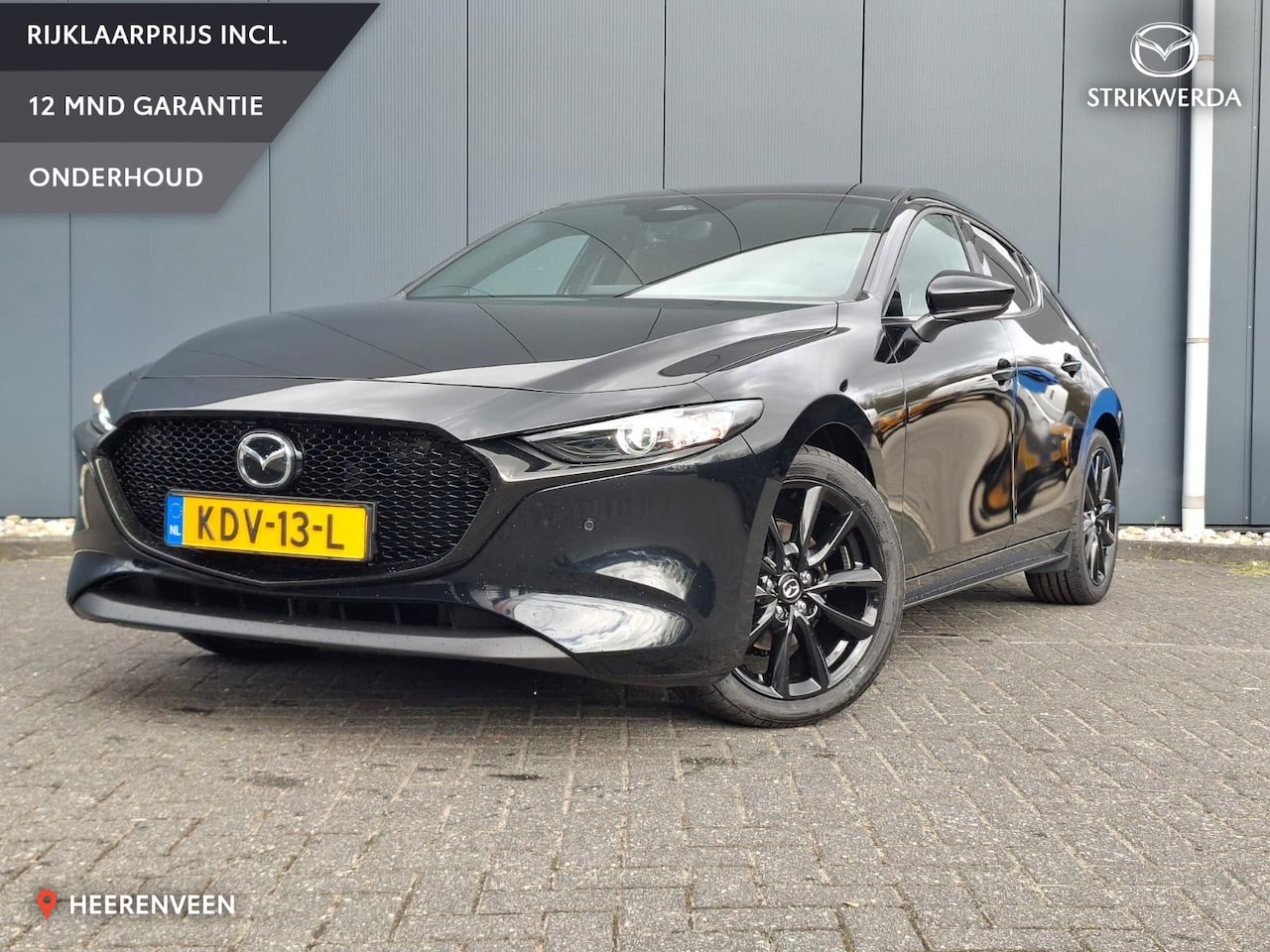 Mazda 3 - 2.0 e-SkyActiv-X M Hybrid 186 Nagisa Bose | HUD | Memory - AutoWereld.nl