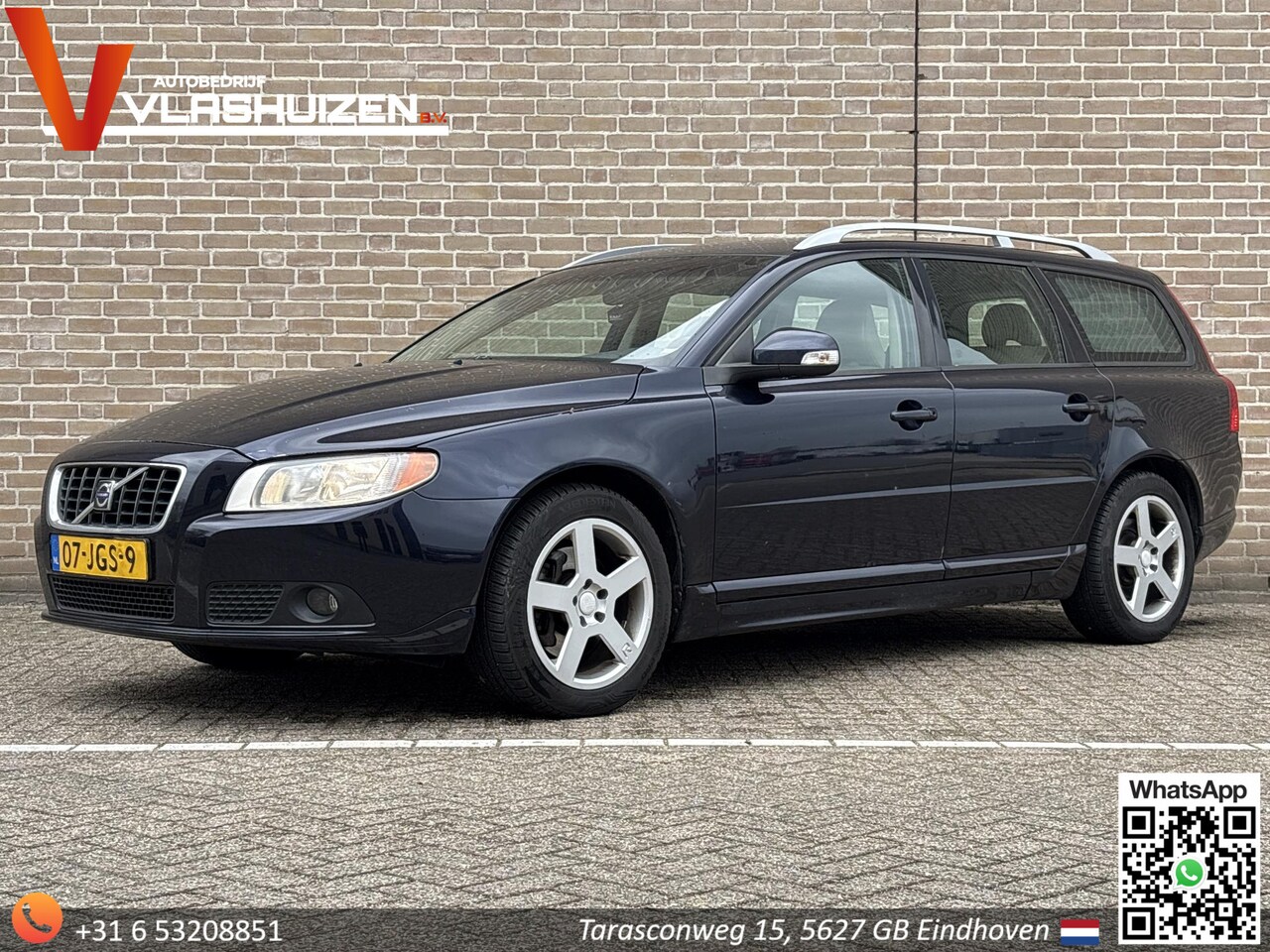 Volvo V70 - 2.4D Momentum | Leder | Climate | Cruise | PDC | Trekhaak | - AutoWereld.nl