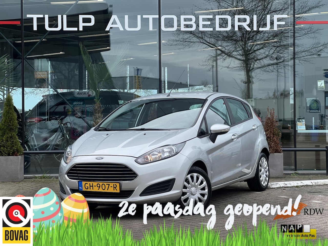Ford Fiesta - 1.0 Style 5 Deurs Airco Navi Trekhaak 1eEig NAP - AutoWereld.nl