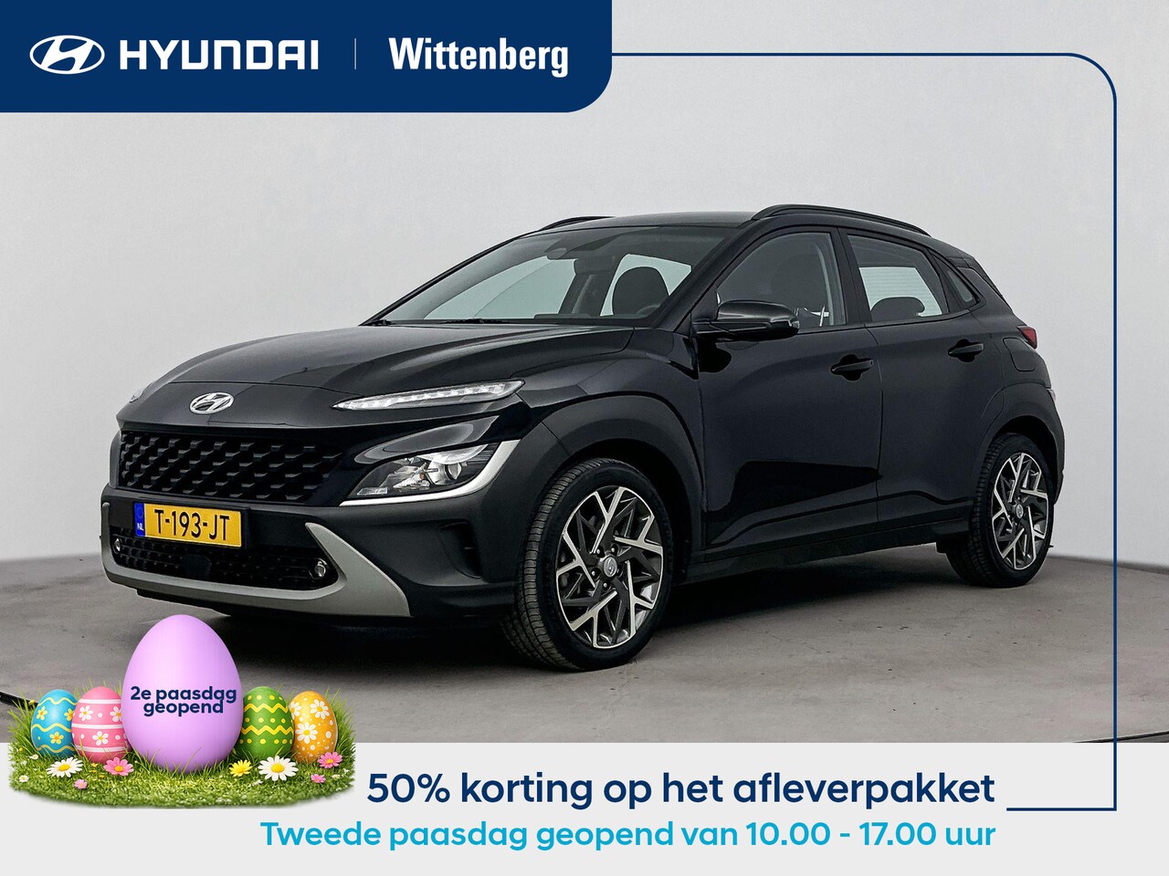 Hyundai Kona - 1.6 GDI HEV Comfort Smart | 18" lm-wielen | Navigatie | Camera | Adaptive cruise | Bluelin - AutoWereld.nl
