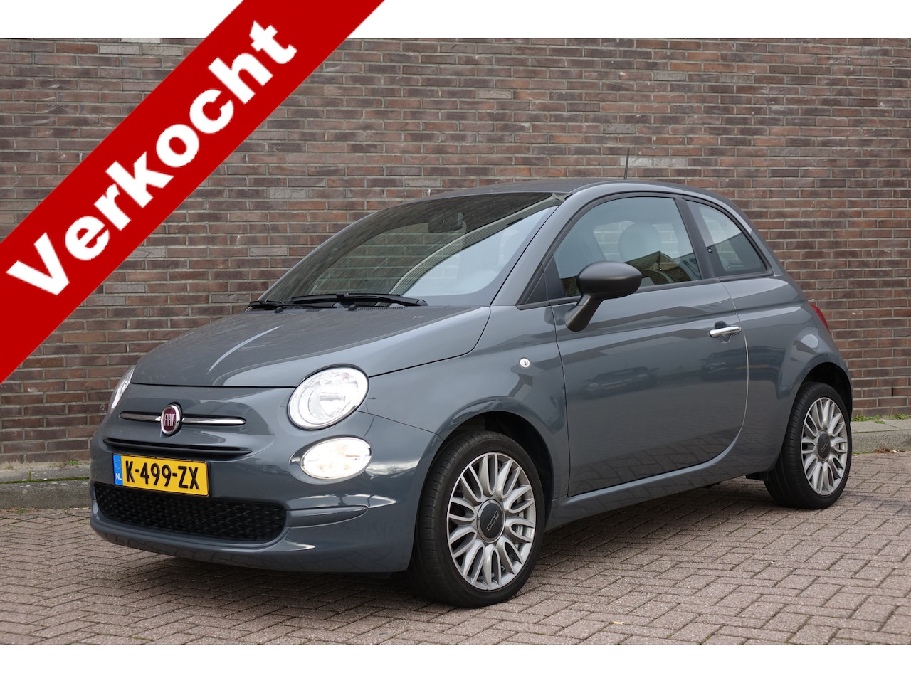 Fiat 500 - 1.0 Hybrid POP 1.0 Hybrid Pop, airco, cruise controle, super mooie auto! Zuiniger kan niet! Inclusief BTW - AutoWereld.nl