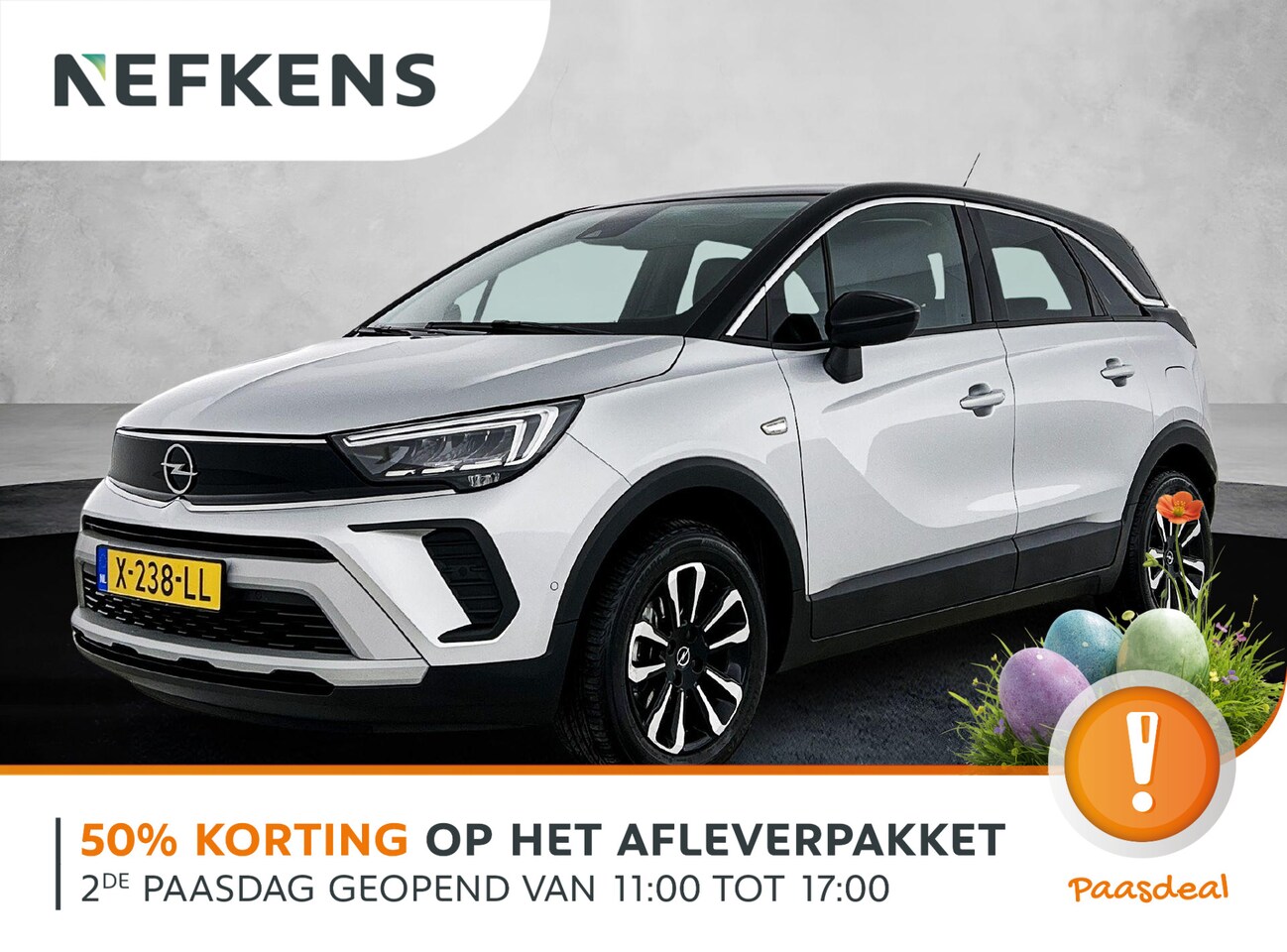Opel Crossland - 1.2 Elegance 110pk | 1ste Eigenaar | Navigatie | Stoelverwarming | Dodehoekdetectie | Clim - AutoWereld.nl