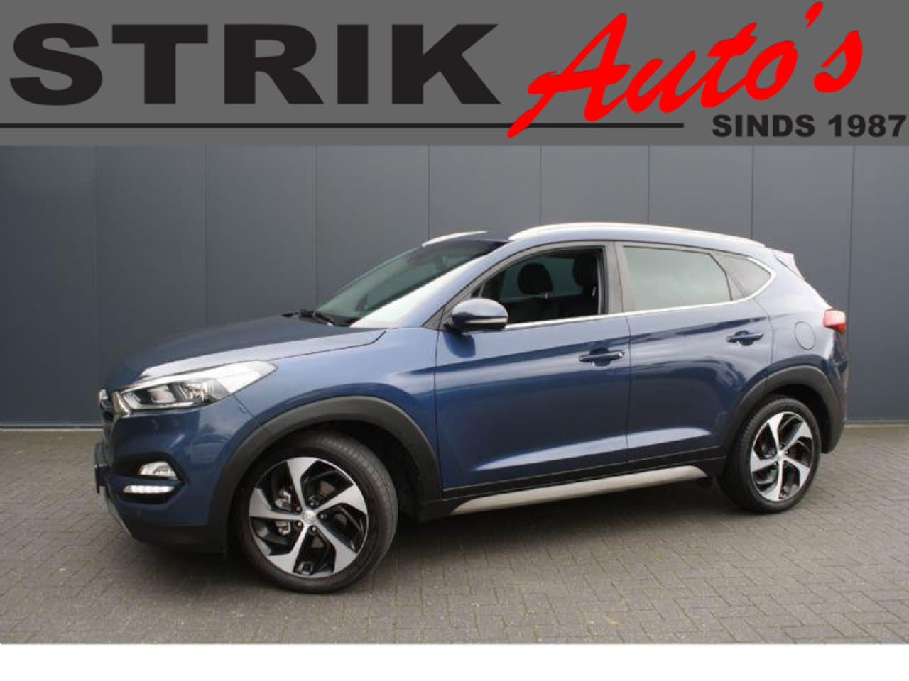 Hyundai Tucson - 1.7 CRDi 141PK HP EURO 6 Premium - NAVIGATIE - CAMERA - AUTOMAAT - AutoWereld.nl