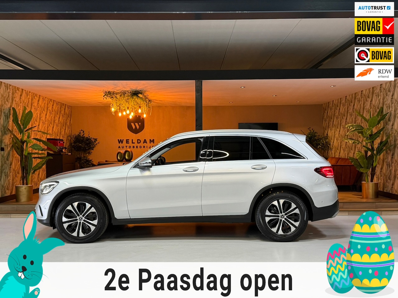 Mercedes-Benz GLC-klasse - 200 4MATIC Mild Hybride Premium Garantie Digi Dash Sfeer Camera Leder Elek Achterklep Navi - AutoWereld.nl