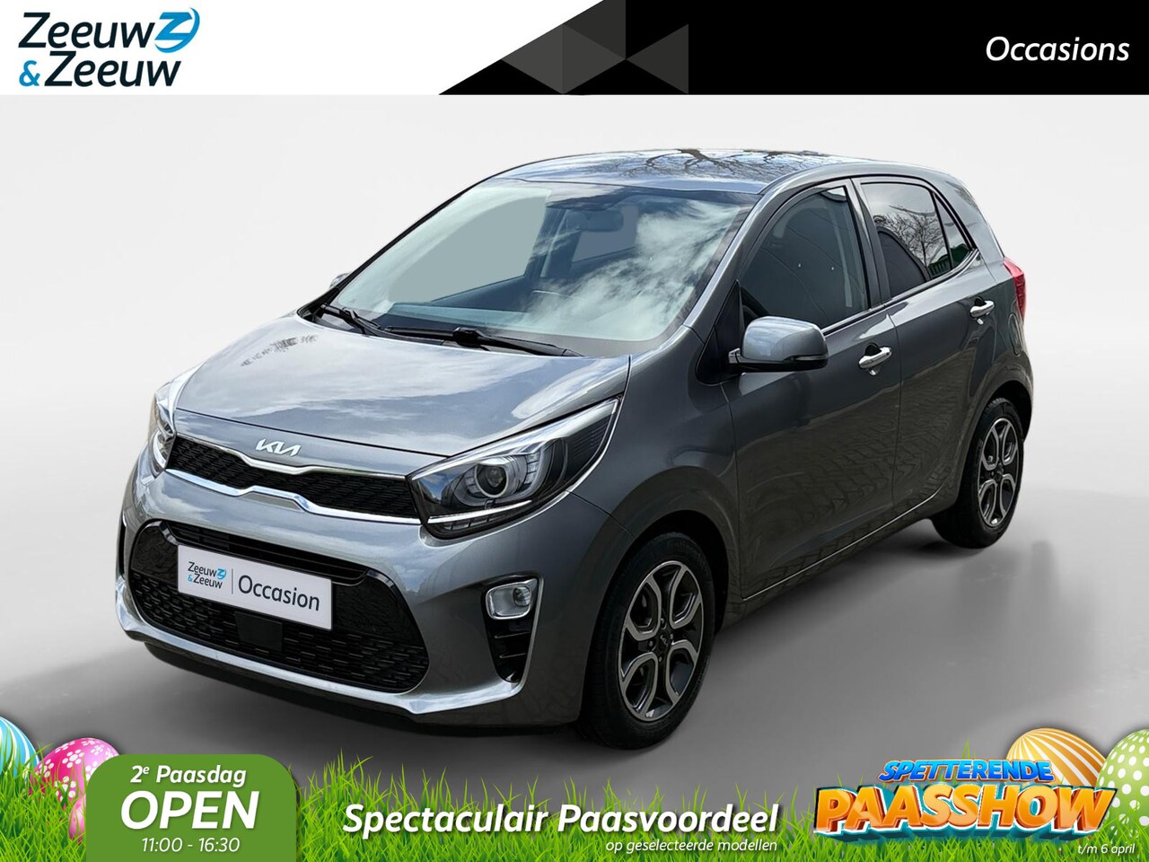 Kia Picanto - 1.0 DPi DynamicPlusLine | Camera | Keyless | Navi | Apple Carplay | Android Auto | Lichtme - AutoWereld.nl