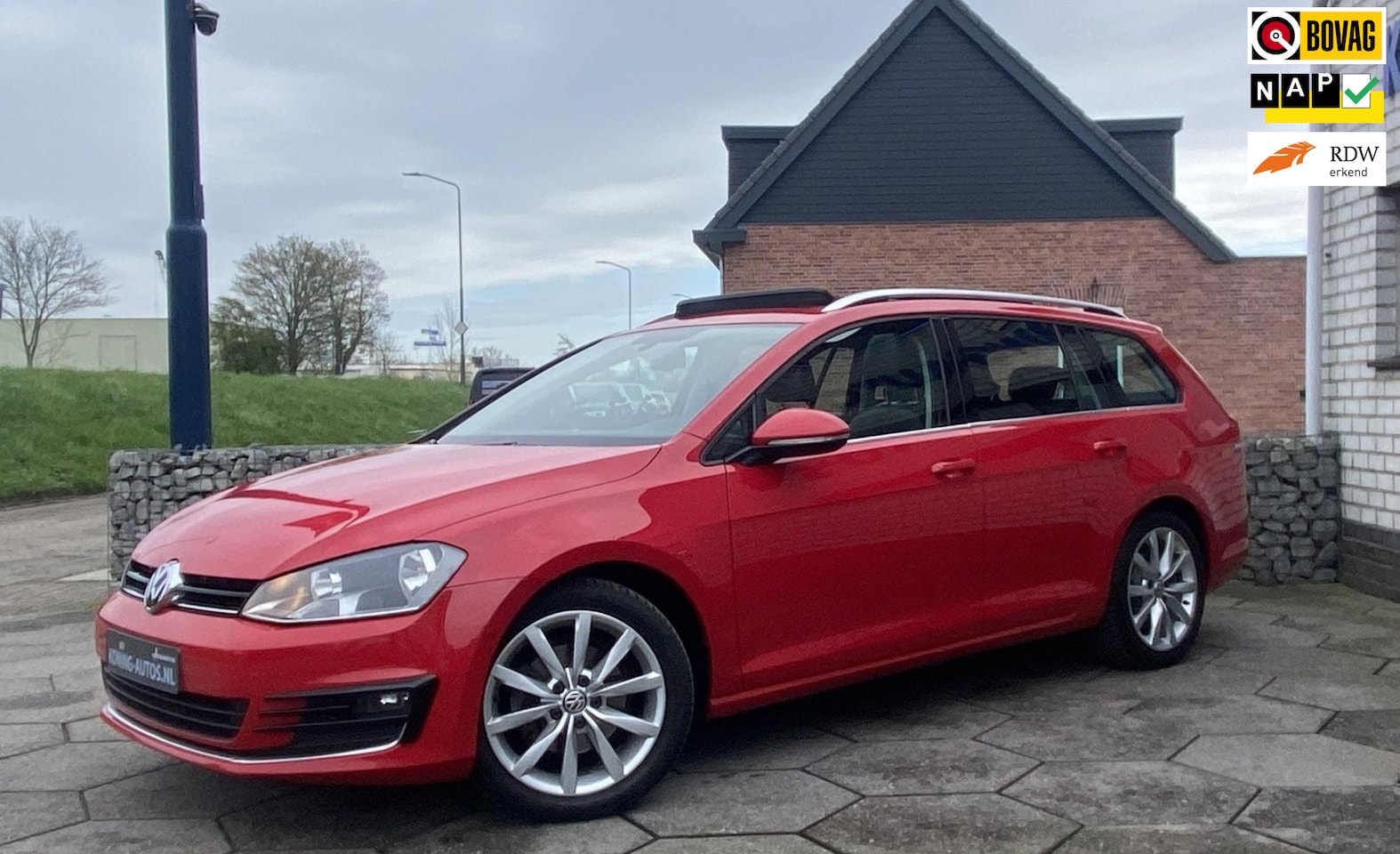 Volkswagen Golf Variant - 1.4 TSI Highline Panorama/ dls. Leder/ Trekhaak/ Cruisecontrol/ NAP - AutoWereld.nl