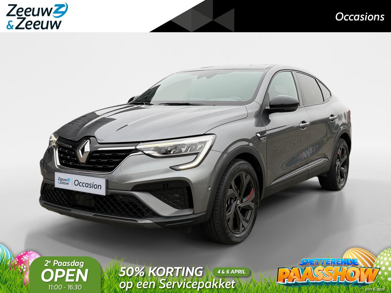 Renault Arkana - 145PK E-Tech Hybrid R.S. Line Automaat | 9,3" Navi | Camera | Climate Control | Adaptive C - AutoWereld.nl