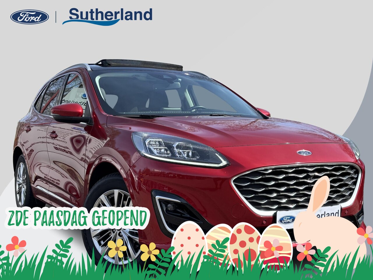 Ford Kuga - 2.5 PHEV Vignale 225pk | Panoramadak | Adaptive cruise control | Winter Pack | Achteruitri - AutoWereld.nl