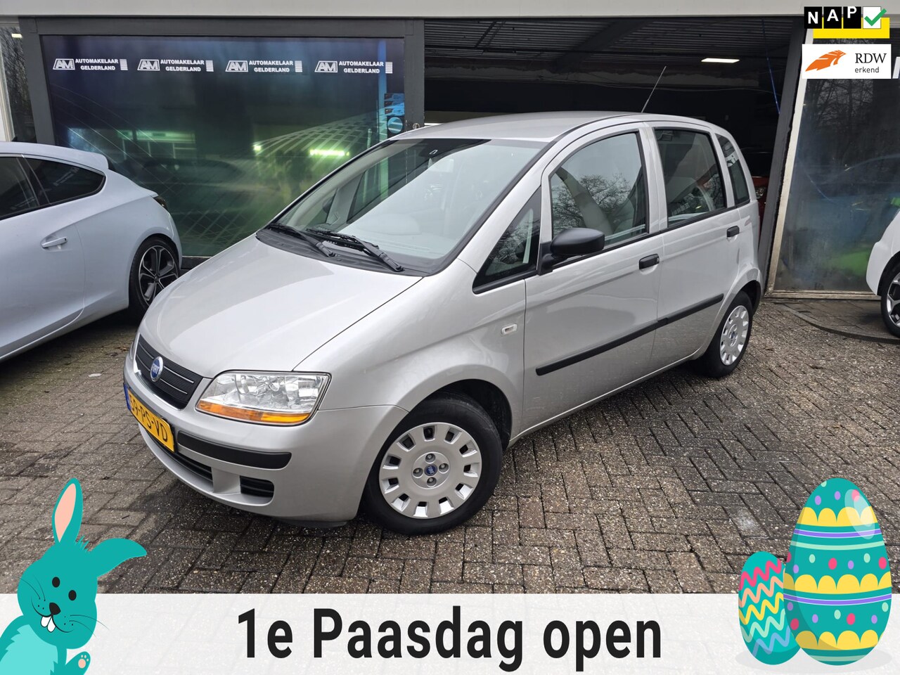 Fiat Idea - 1.4-16V Dynamic | AUTOMAAT | AIRCO | NIEUWE APK | 12MND GARANTIE | - AutoWereld.nl