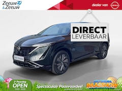 Nissan Ariya - Limited Edition 91 kWh Voorraadkorting €3.000, -|Navigatie| Parkeersensoren v+a| Adaptieve