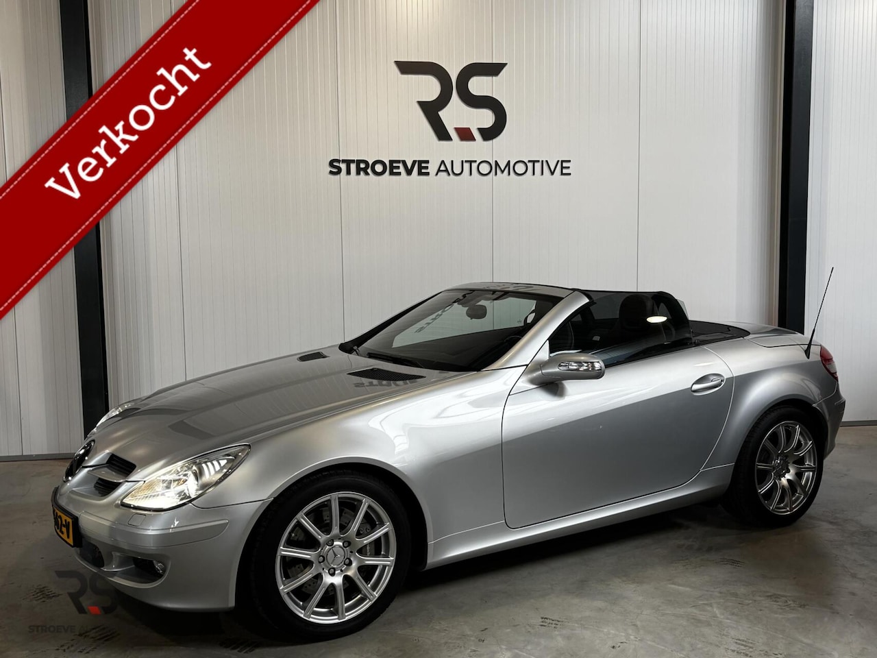 Mercedes-Benz SLK-klasse - 350 V6!! | Navi | Xenon | Cruise | Leder | Memory | Stoel/nek verw | Uniek!! | Clima | - AutoWereld.nl