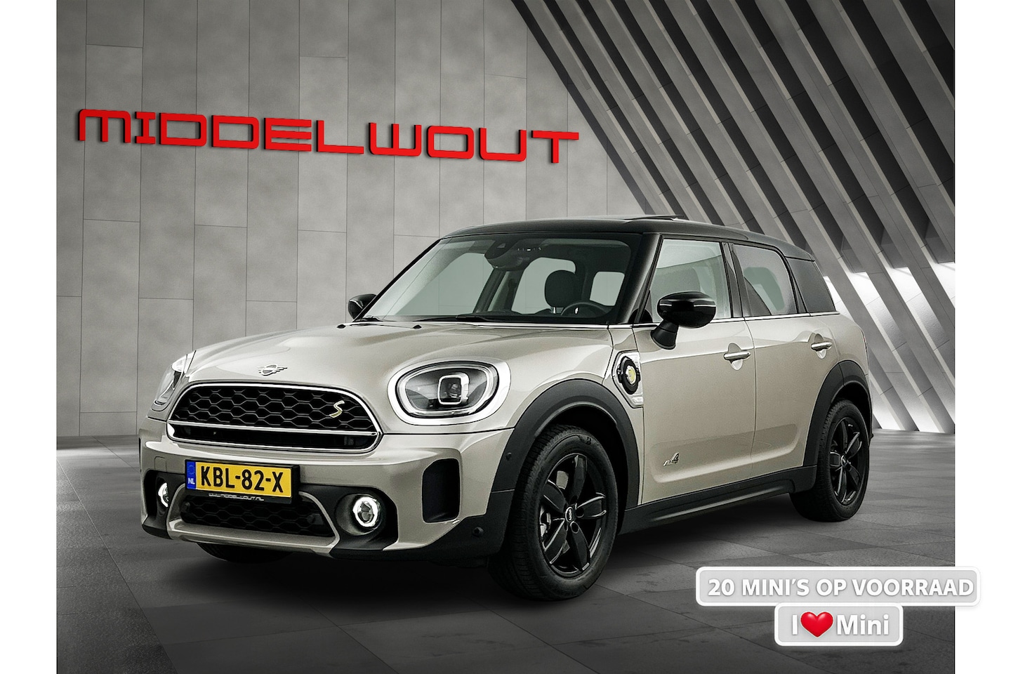 MINI Countryman - Mini 1.5 Cooper S E ALL4/Carplay/Head-Up/Pano/Clima/Comf.Acc - AutoWereld.nl