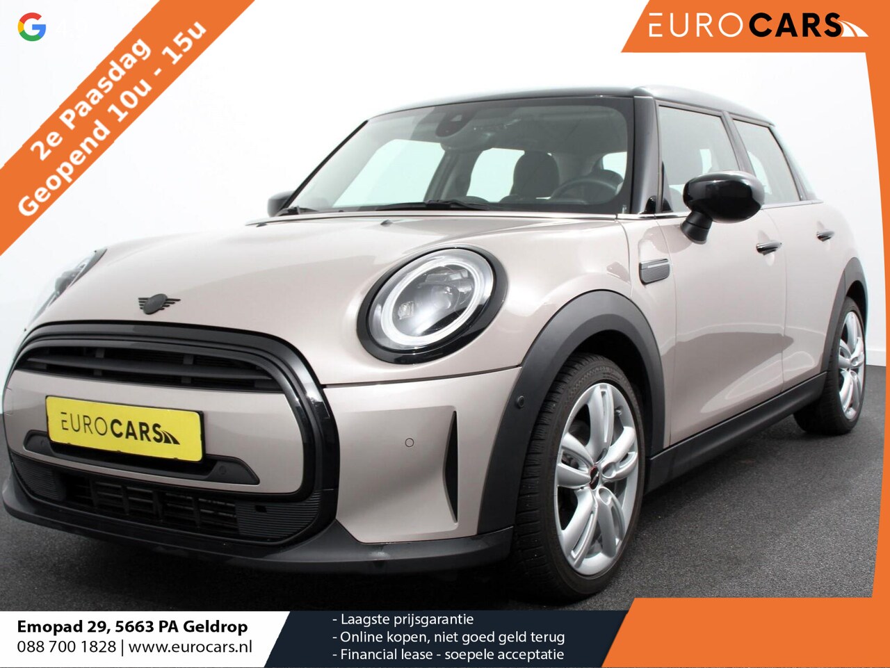 MINI Cooper - Mini 1.5 Maximise Steptronic 5 deurs Navigatie Apple Carplay/Android Auto Camera Parkeer s - AutoWereld.nl