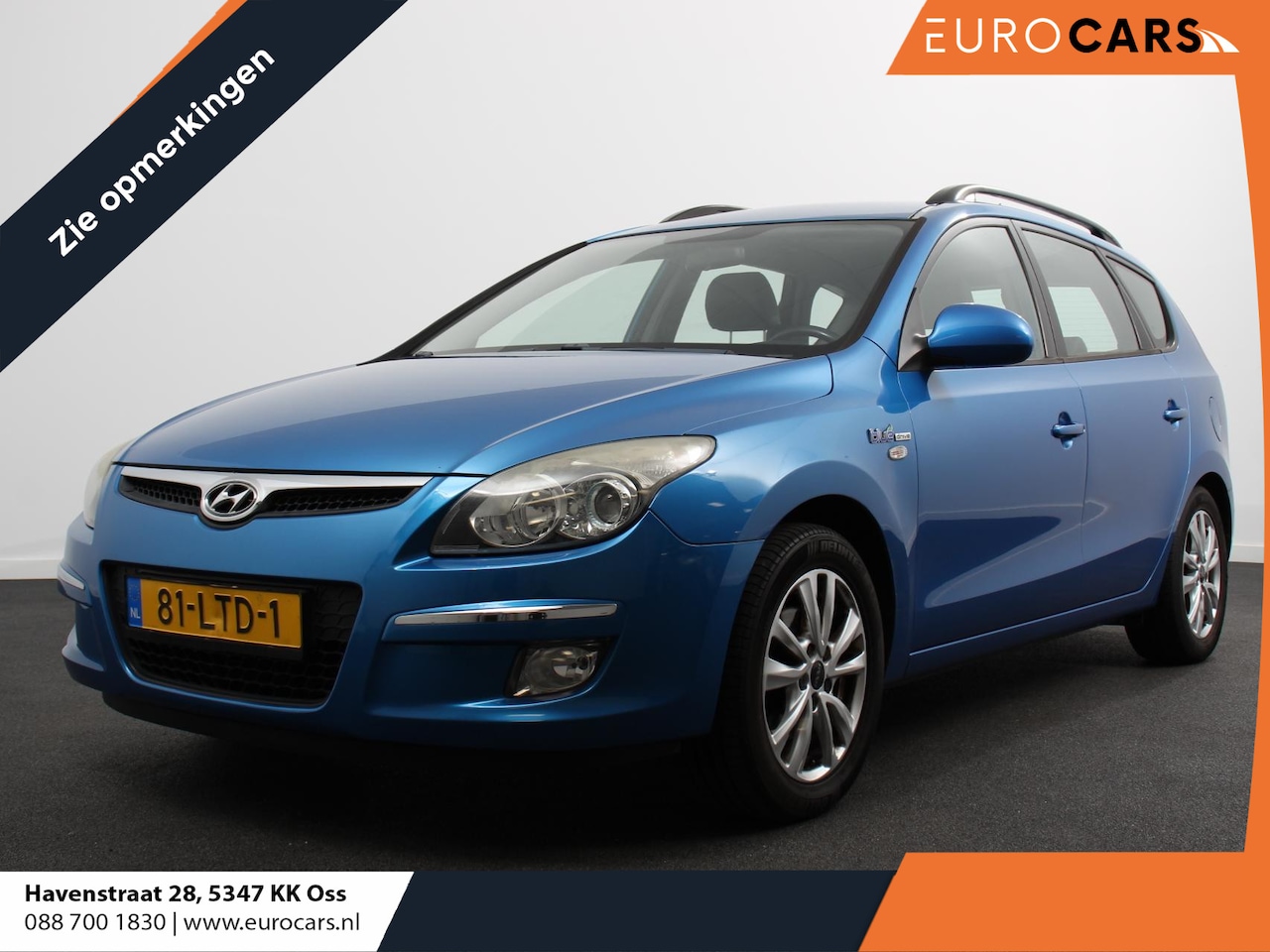 Hyundai i30 CW - 1.6i Blue Dynamic | Leder | Climate Control | Trekhaak | Dakrail  | Lichtmetalen Velgen | - AutoWereld.nl