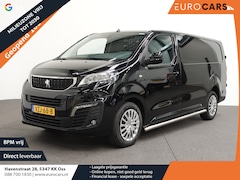 Peugeot Expert - 2.0 BlueHDI 145PK L3 Automaat Airco Cruise Control Navigatie Sidebars Carplay Trekhaak
