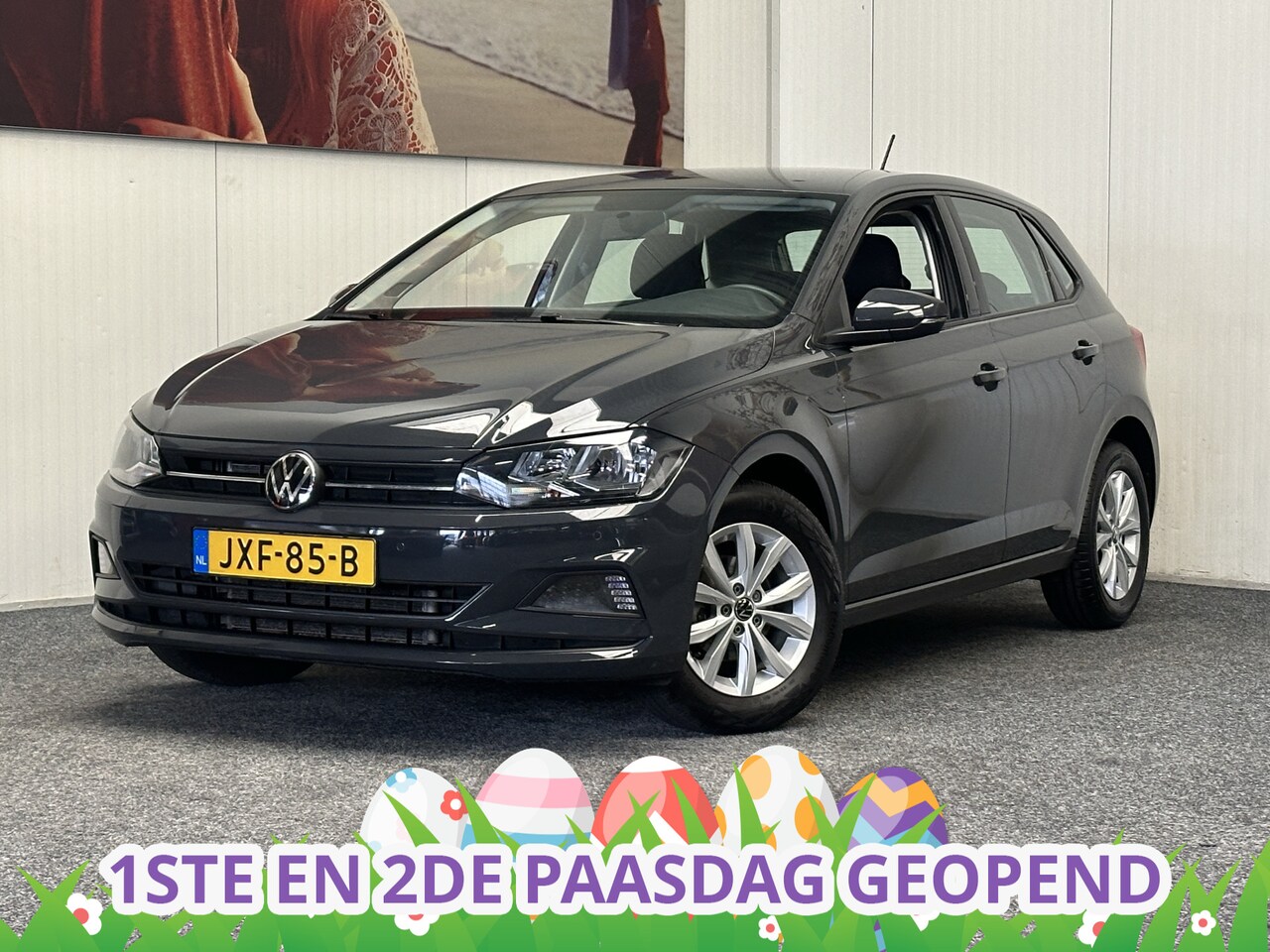 Volkswagen Polo - 1.0 TSI COMFORTLINE ADAPTIVE CRUISE CONTROL AIRCO NAVIGATIE BLUETOOTH TELEFOON MEDIA VOORB - AutoWereld.nl