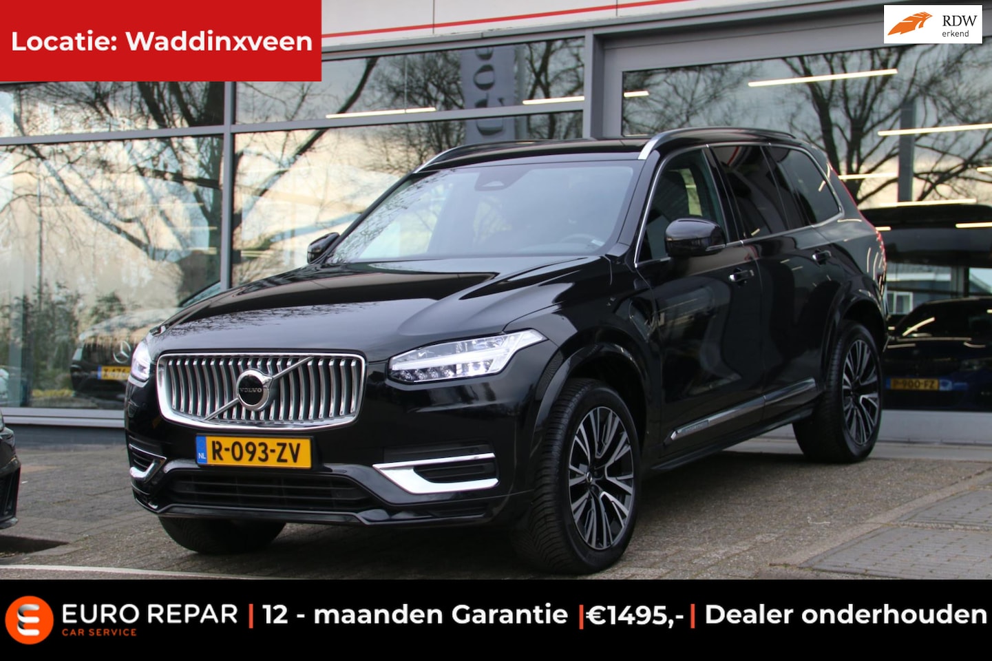 Volvo XC90 - 2.0 T8 Recharge AWD Plus Bright LONG RANGE NL-AUTO! - AutoWereld.nl