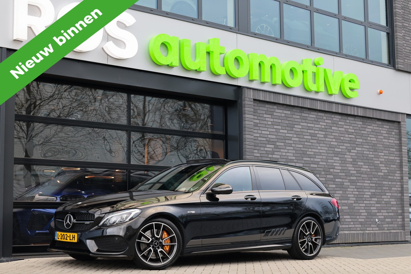 Mercedes-Benz C-klasse Estate - AMG 43 4MATIC | FULL-OPTION! | PANO | BURMESTER | MEMORY | HUD | KLEPPENSYSTEEM | DEALER O - AutoWereld.nl