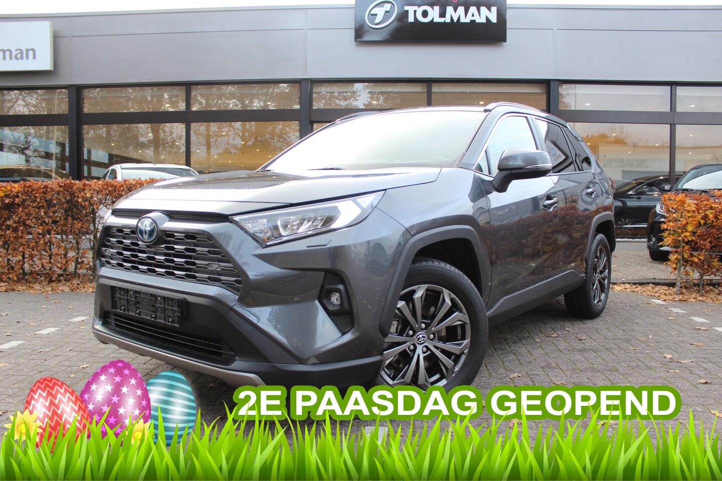 Toyota RAV4 - 2.5 Hybrid Style 2e Paasdag open van 10:00 - 15:00 | Rijklaar | Trekhaak | Leder | Stoel-/ - AutoWereld.nl