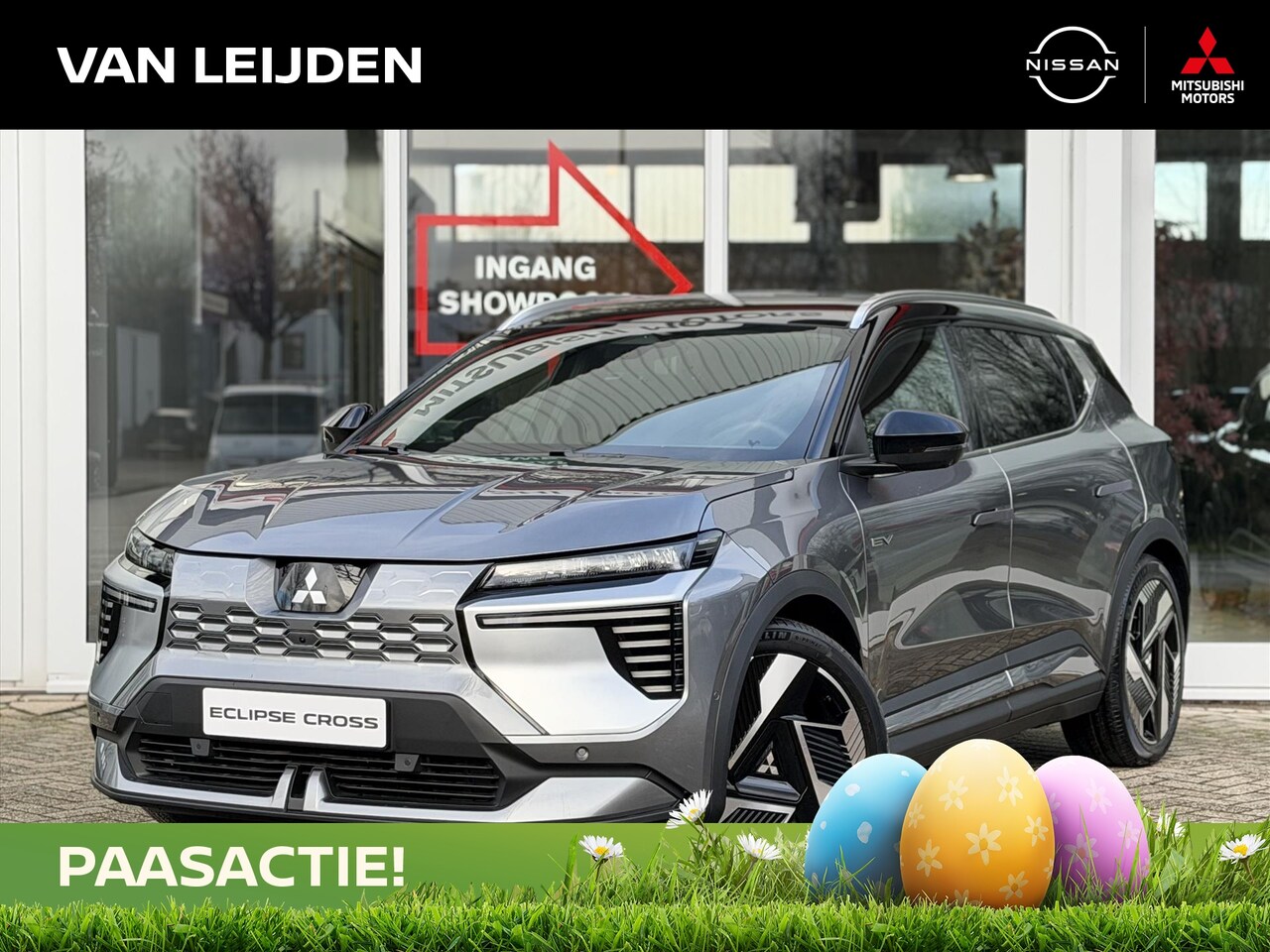 Mitsubishi Eclipse Cross - 87kWh 220pk Instyle | Panoramadak | Leder | 360-Camera | App Connect - AutoWereld.nl