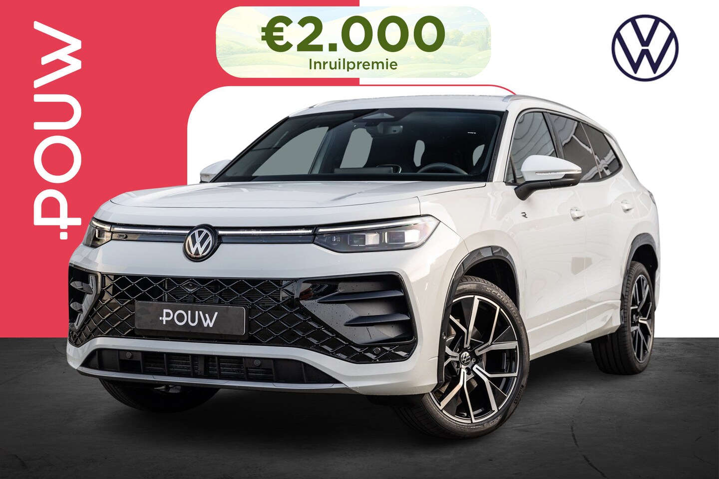 Volkswagen Tayron - 1.5 eTSI 150pk DSG R-Line Edition 7p. | 360 Camera | Massage Funcatie | Assistance Pakket - AutoWereld.nl