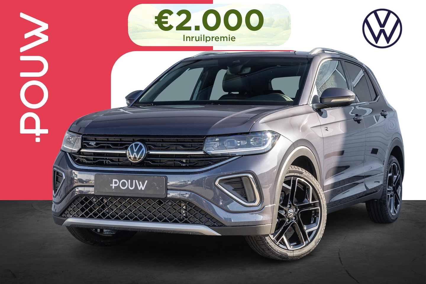 Volkswagen T-Cross - 1.0 TSI 115pk DSG R-Line Edition | Trekhaak - AutoWereld.nl