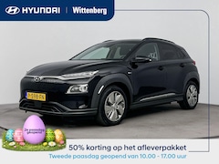 Hyundai Kona Electric - EV COMFORT SMART 64 kWh | NAVI | WARMTEPOMP | 3 FASEN | STOEL & STUURVERWARMING | CLIMA |