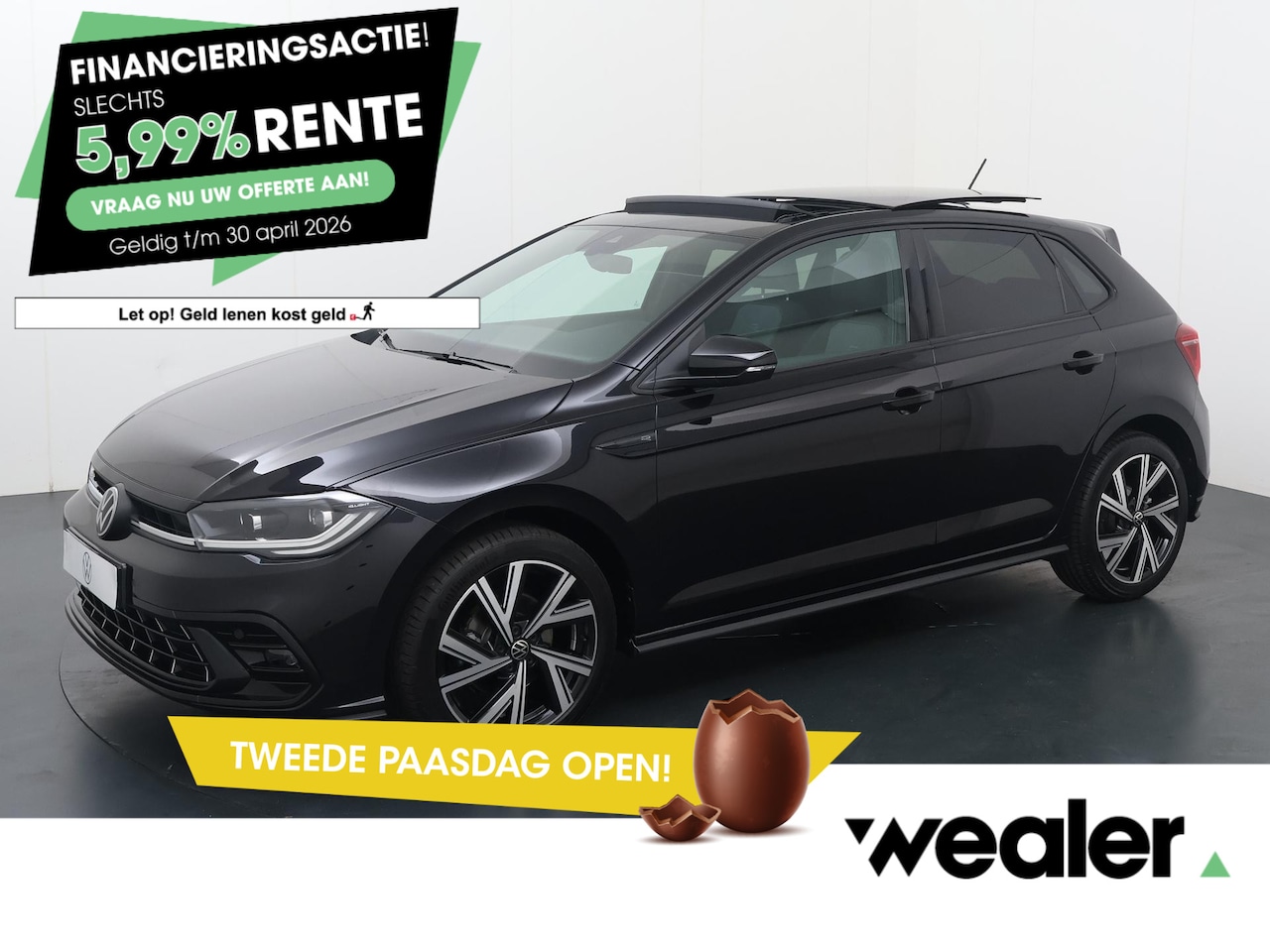 Volkswagen Polo - 1.0 TSI R-Line Business | 116 PK | Automaat | Panoramadak | Verwarmde voorstoelen | Matrix - AutoWereld.nl