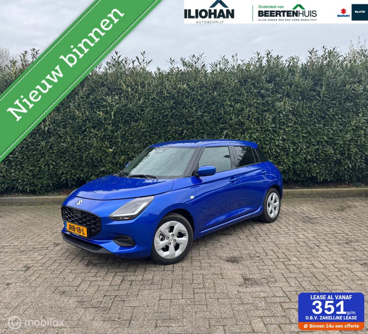 Suzuki Swift - 1.2 Select Smart Hybrid Automaat - AutoWereld.nl