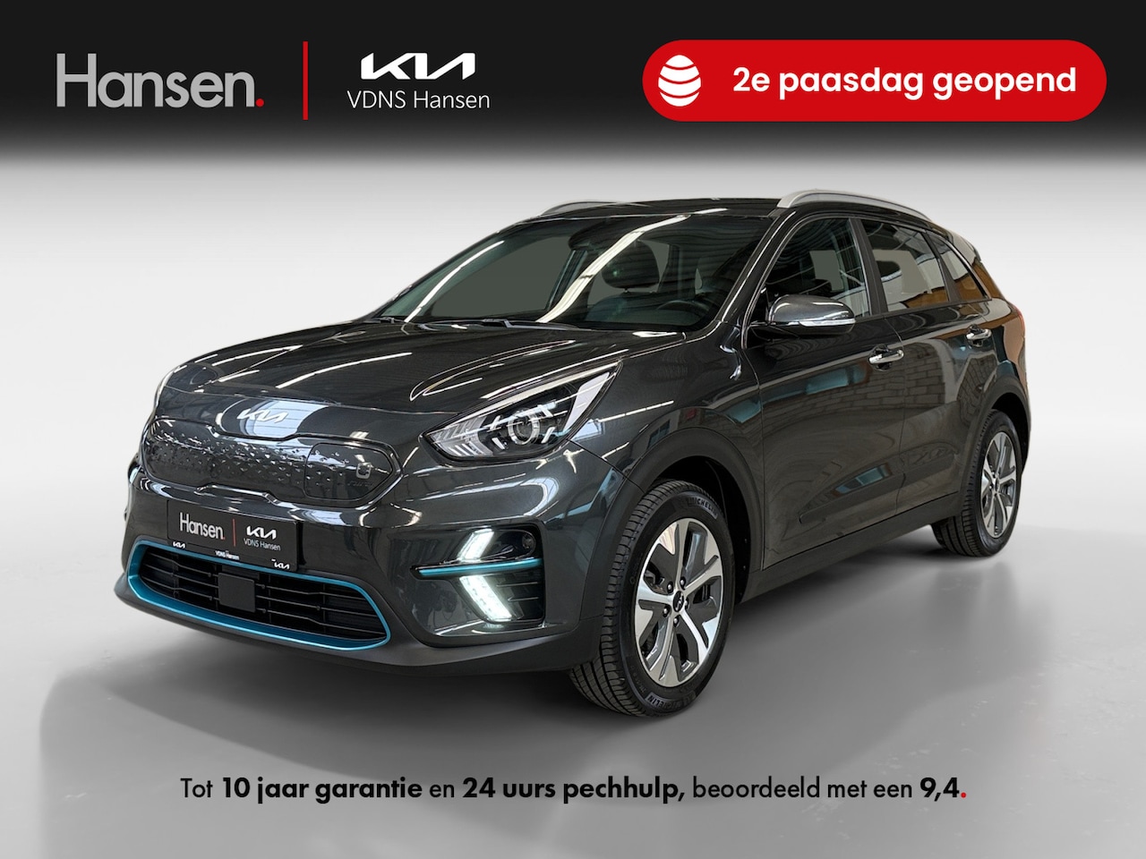 Kia e-Niro - DynamicLine 64 kWh I Half-Leder I Navi I Cruise Control - AutoWereld.nl