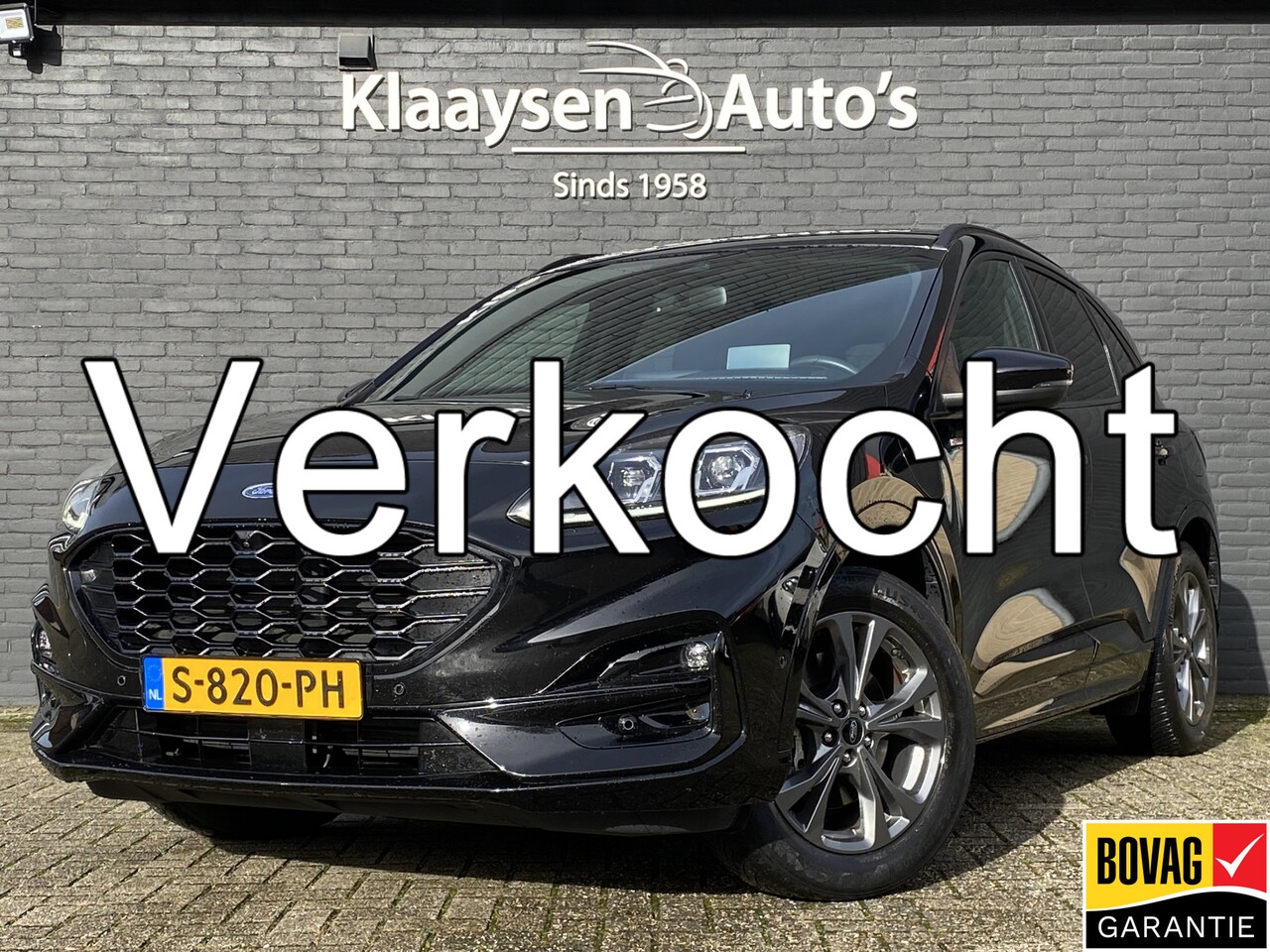 Ford Kuga - 2.5 PHEV 225 pk ST-Line X | dealer onderh. | panoramadak | winterpakket | head up display - AutoWereld.nl