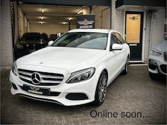 Mercedes-Benz C-klasse Estate - 220 CDI Lease Edition | Compleet Dealer onderhouden 18 Inch AMG Line | Sportstoelen | Led