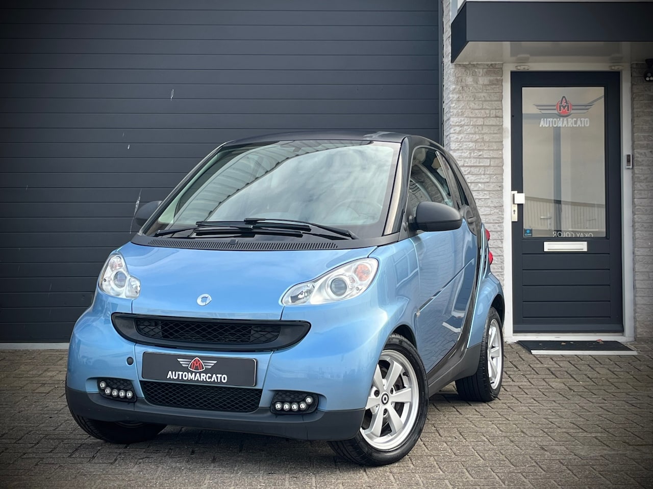 Smart Fortwo coupé - 1.0 mhd Pure Aut. | 34.840 km ! | 1e Eig. | Airco | Led | 15 Inch Sportwielen | Orig. Nede - AutoWereld.nl