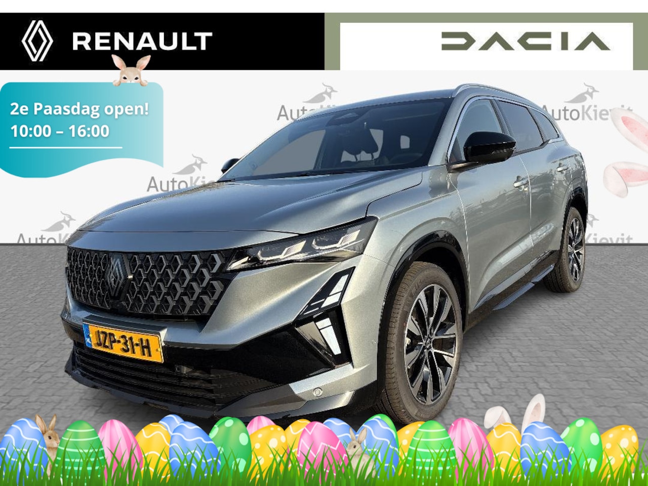 Renault Espace - E-Tech full hybrid 200 techno 7p. - pack solid / pack around view camera - AutoWereld.nl