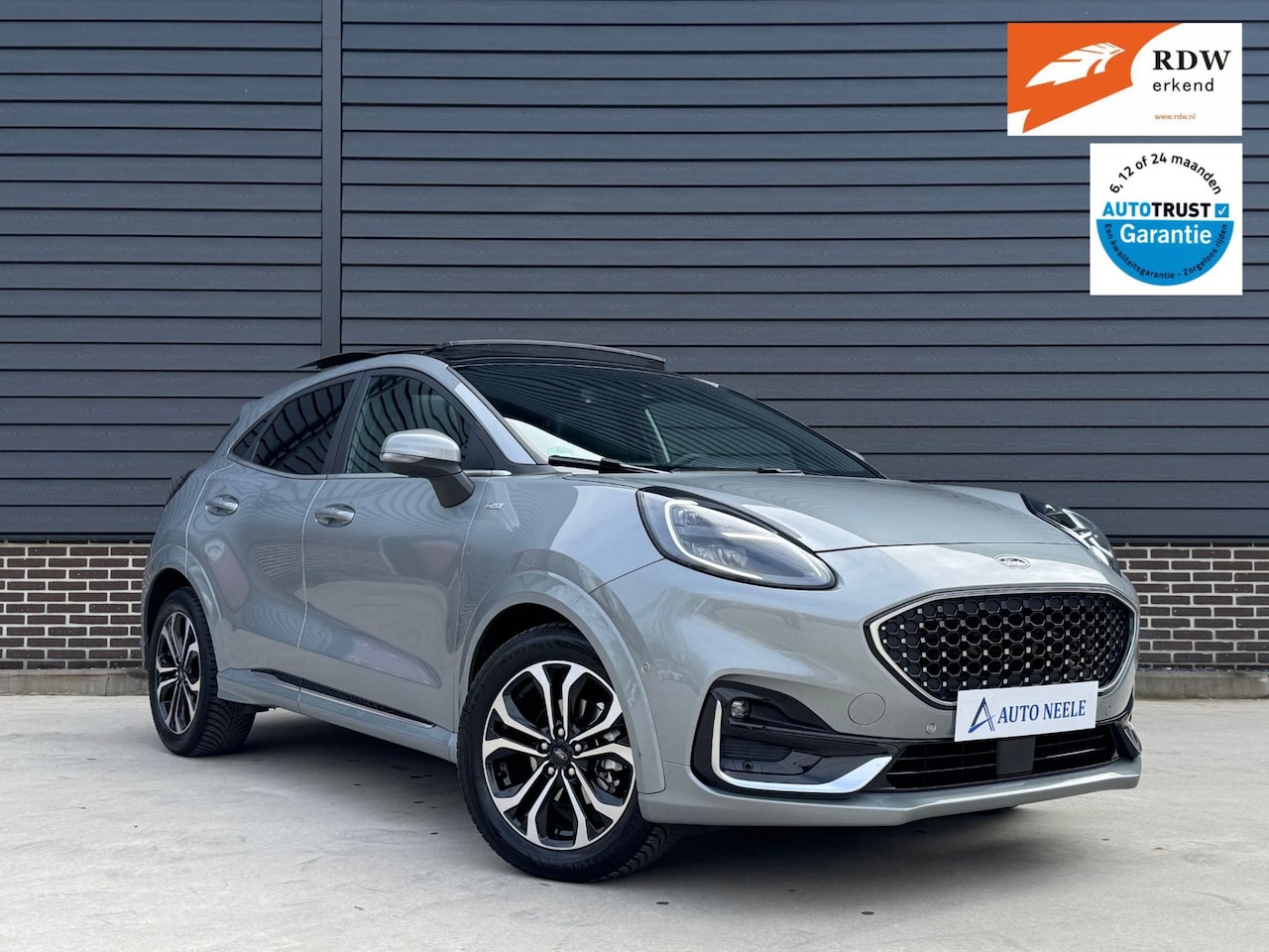 Ford Puma - 1.0 EcoBoost Hybrid ST-Line Vignale 1.0 EcoBoost Hybrid 155 pk ST-Line Vignale PANO, Massage, Leder - AutoWereld.nl