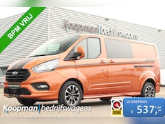 Ford Transit Custom - 320 2.0TDCI 185pk L2H1 Sport | DC | Automaat | Trekhaak | Camera | Carplay/Android | Lease